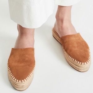 SAM EDELMAN | Women’s espadrilles mule suede slip on platform